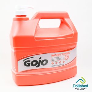 GOJO® NATURAL* ORANGE™ Pumice Hand Cleaner, 1 Gallon Pump Bottle