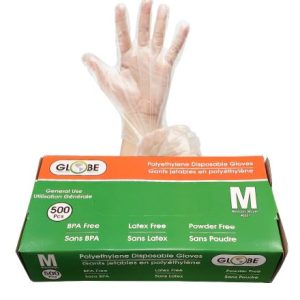 Polyethylene Gloves Powder Free - Clear